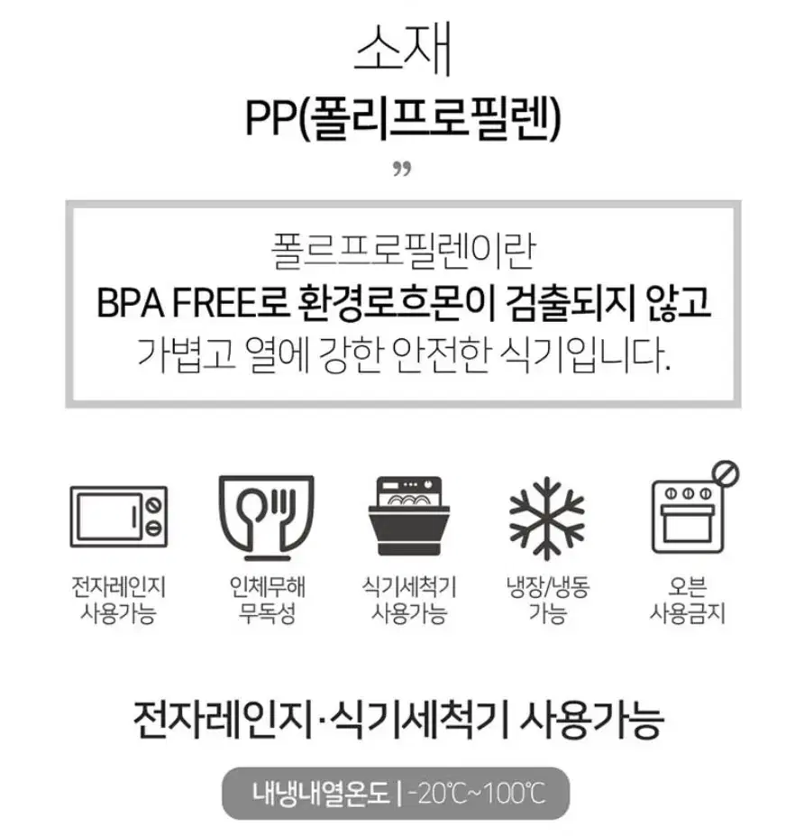 캠핑용 앞접시 손잡이 앞접시 5P